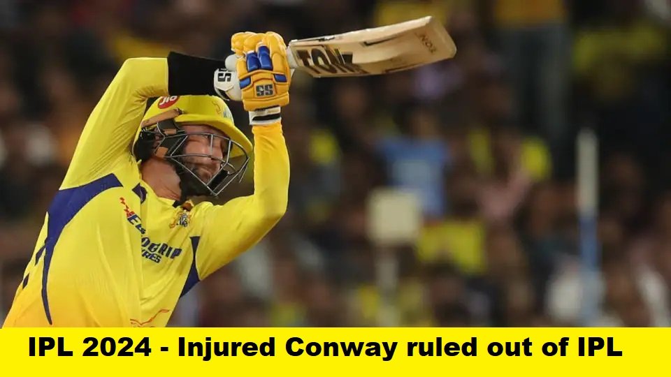 CSK Enlists Richard Gleeson for IPL 2024 as Conway Misses Out