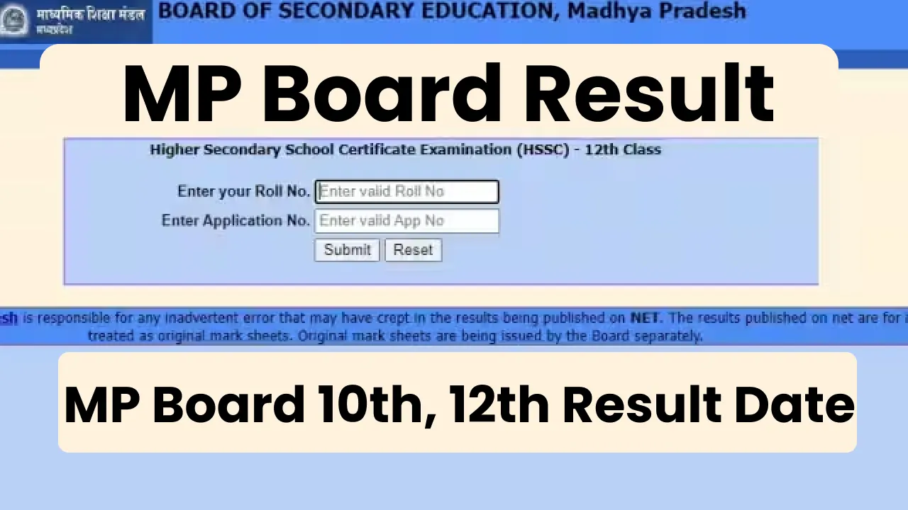 MP Board Results 2024: Check Your Scores Latest News Here